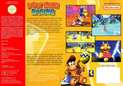 Diddy Kong Racing - Box - Back Image