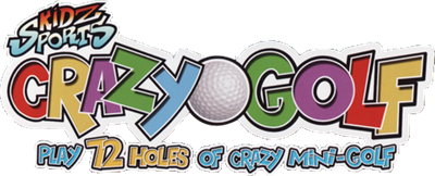 Kidz Sports: Crazy Golf - Clear Logo Image