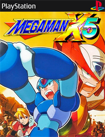 Mega Man X5 - Fanart - Box - Front Image