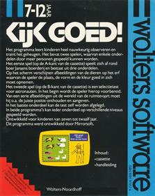 Kijk Goed! - Box - Back Image