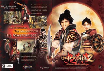 Onimusha 2: Samurai's Destiny - Advertisement Flyer - Front Image