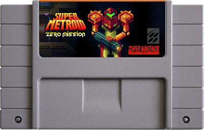 Metroid Super Zero Mission - Fanart - Cart - Front