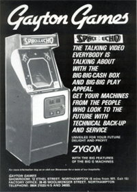 Space Echo - Advertisement Flyer - Front Image