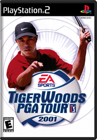 Tiger Woods PGA Tour 2001 - Box - Front - Reconstructed Image