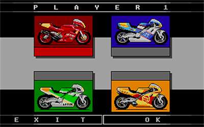 Grand Prix 500 2 - Screenshot - Game Select Image