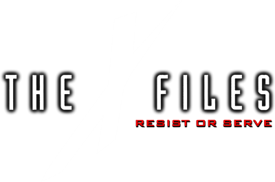 The X-Files: Resist or Serve - Clear Logo Image