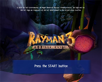 Rayman 3: Hoodlum Havoc - Screenshot - Game Title Image