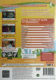 SingStar: Pop Hits 3 - Box - Back Image