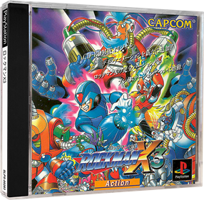 Mega Man X3 - Box - 3D Image