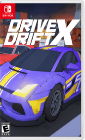 DRIVE DRIFT X - Fanart - Box - Front Image