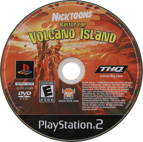 Nicktoons: Battle for Volcano Island - Disc Image