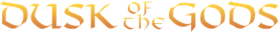 Dusk of the Gods - Clear Logo Image