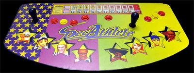 Decathlete - Arcade - Control Panel Image