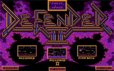 Defender II - Screenshot - Game Title Image