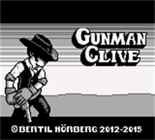 Gunman Clive - Screenshot - Game Title Image