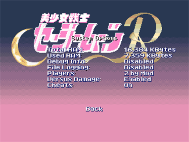 Kungpow's Sailor Moon R - Screenshot - Game Title Image