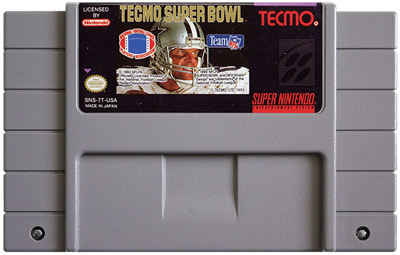 Tecmo Super Bowl - Fanart - Cart - Front Image