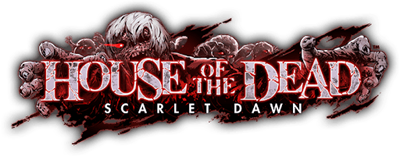 House of the Dead: Scarlet Dawn - Clear Logo Image