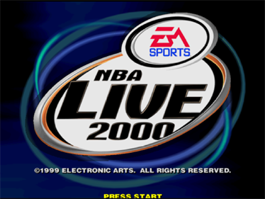 NBA Live 2000 - Screenshot - Game Title Image