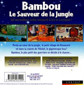 Playtoons Limited Edition: Bambou le Sauveur de la Jungle - Box - Back Image