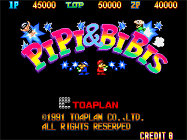 Pipi & Bibis - Screenshot - Game Title Image