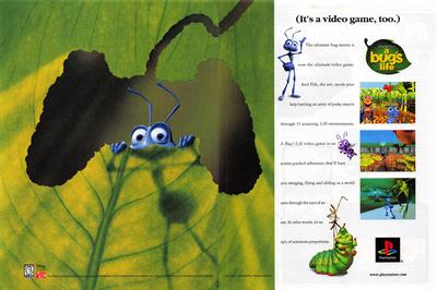 Disney-Pixar A Bug's Life - Advertisement Flyer - Front Image