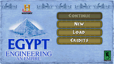 History Egypt: Engineering an Empire - Screenshot - Game Title Image