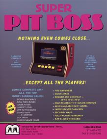 Super Pit Boss - Advertisement Flyer - Front Image