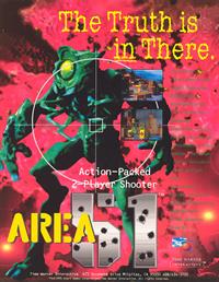 Area 51 - Advertisement Flyer - Front Image