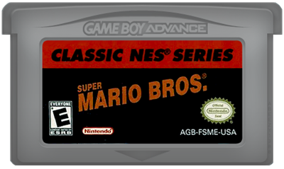 Classic NES Series: Super Mario Bros. - Fanart - Cart - Front Image