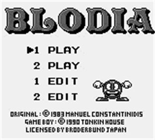Blodia - Screenshot - Game Title Image