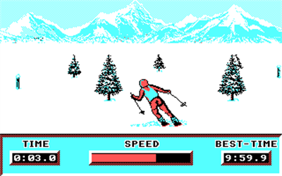 Winter Challenge: World Class Competition - Screenshot - Gameplay Image