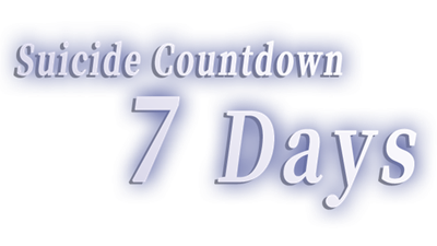 Suicide Countdown: 7 Days - Clear Logo Image