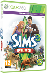 The Sims 3: Pets - Box - 3D Image