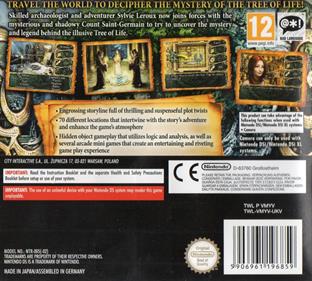 Chronicles of Mystery: The Secret Tree of Life - Box - Back Image