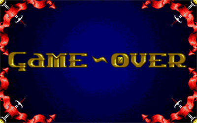 Demon Blue - Screenshot - Game Over Image