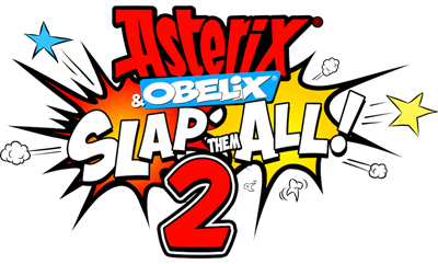 Asterix & Obelix Slap Them All! 2 - Clear Logo Image