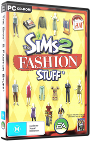 The Sims 2 Fashion Stuff - Box - 3D Image