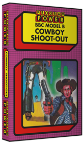 Cowboy Shoot-Out - Box - 3D Image