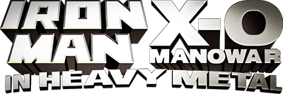 Iron Man / X-O Manowar in Heavy Metal - Clear Logo Image