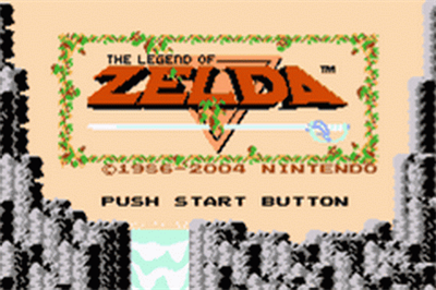 Classic NES Series: The Legend of Zelda - Screenshot - Game Title Image