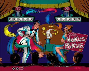 Hokus Pokus - Arcade - Marquee Image