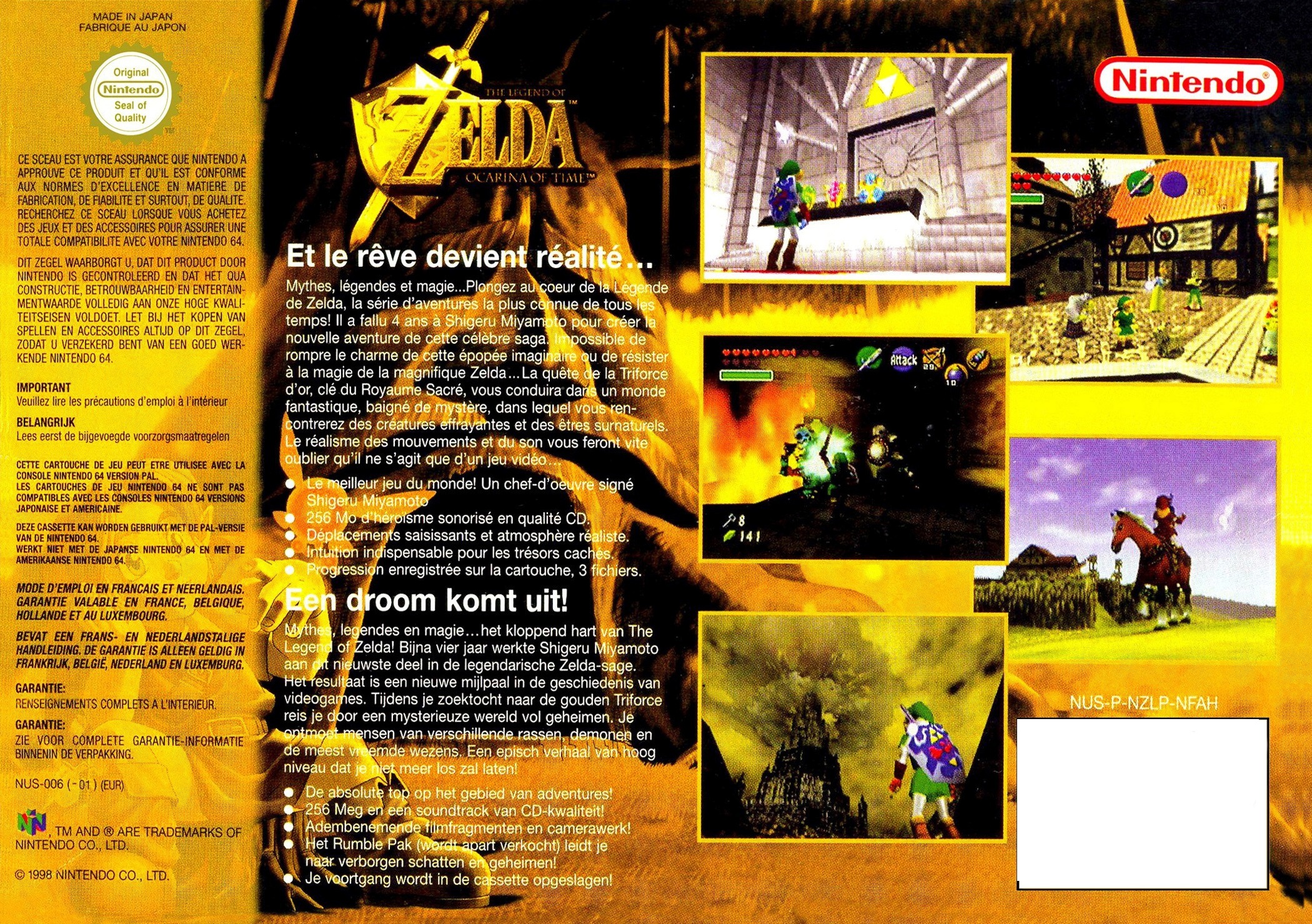 The Legend of Zelda: Ocarina of Time 3D Images - LaunchBox Games Database