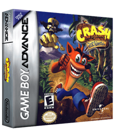 Crash Bandicoot: The Huge Adventure - Box - 3D Image