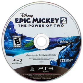 Epic Mickey 2: The Power of Two - Disc Image