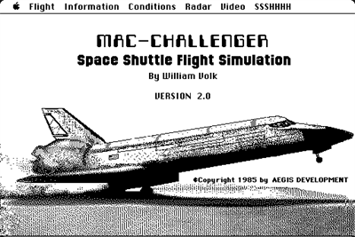 Mac-Challenger - Screenshot - Game Title Image