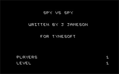 Spy vs Spy - Screenshot - Game Title Image