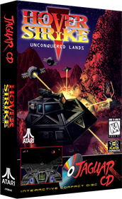 Hover Strike: Unconquered Lands - Box - 3D Image