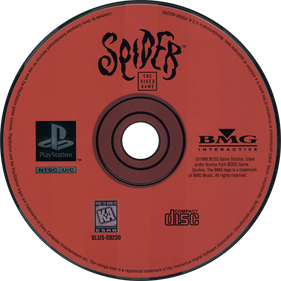 Spider: The Video Game - Disc Image