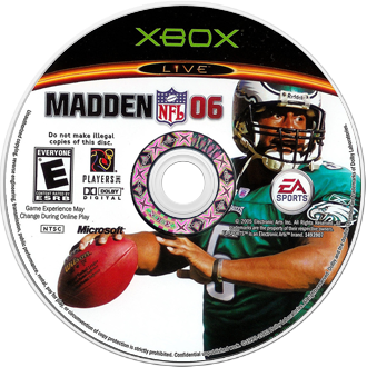 EA Sports Madden NFL 06 XBox 360